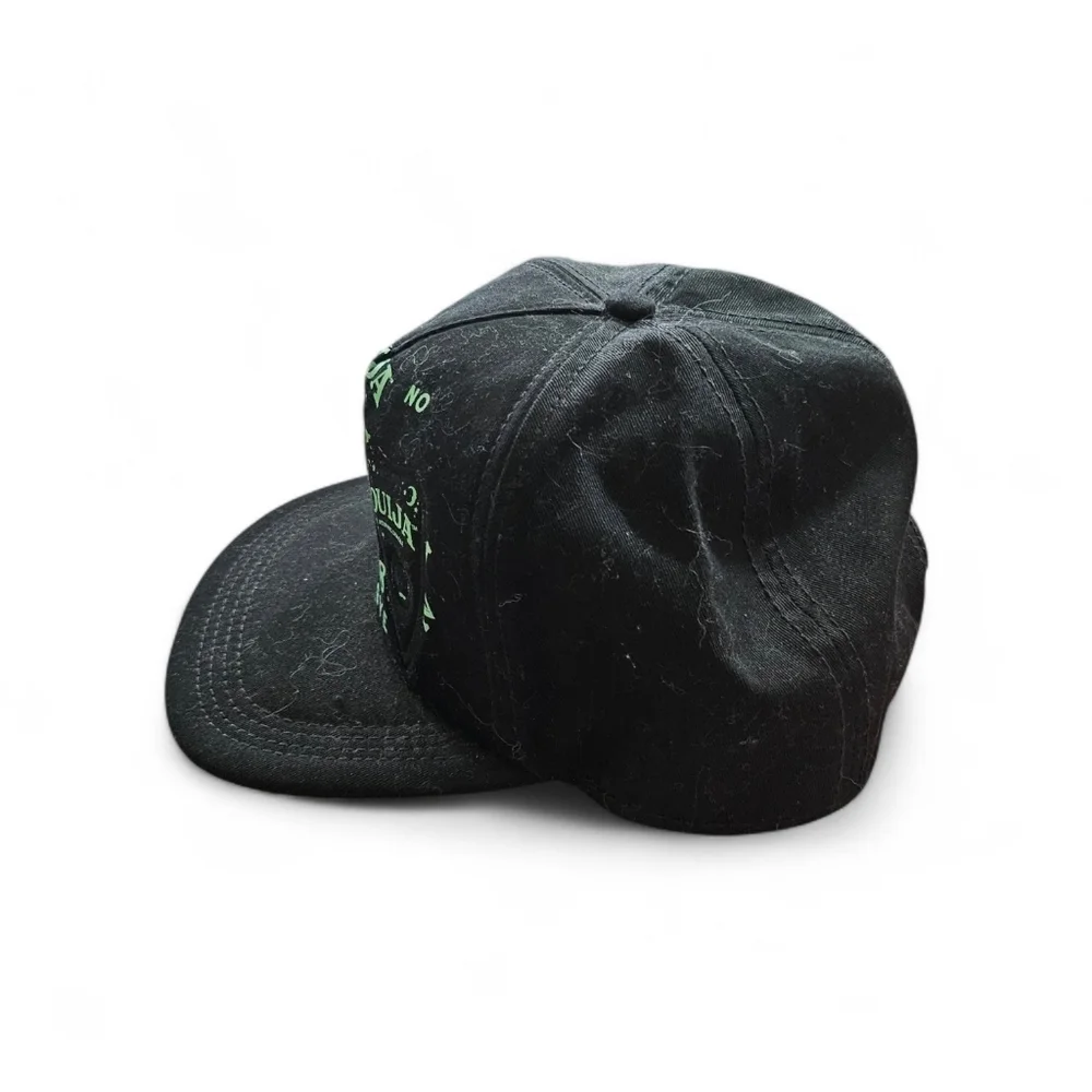Ouija Board Glow In The Dark Black Snapback Hat